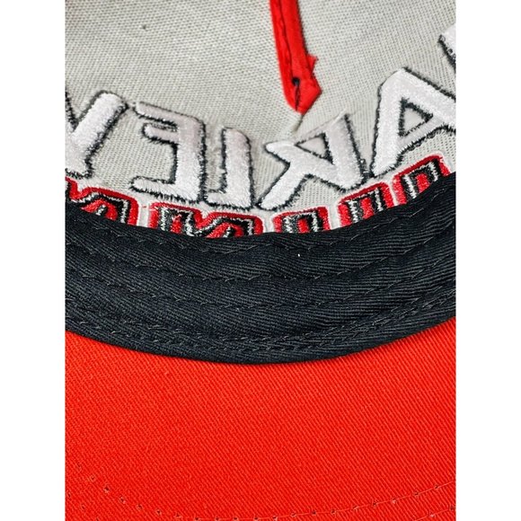 DC Comics Harley Quinn Mesh Trucker Hat Adjustable Black Red Snapback Cap - Picture 10 of 11